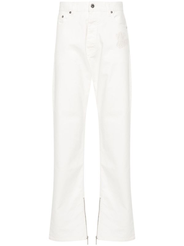 Off-White 90's Logo Skate straight-leg Jeans - Farfetch