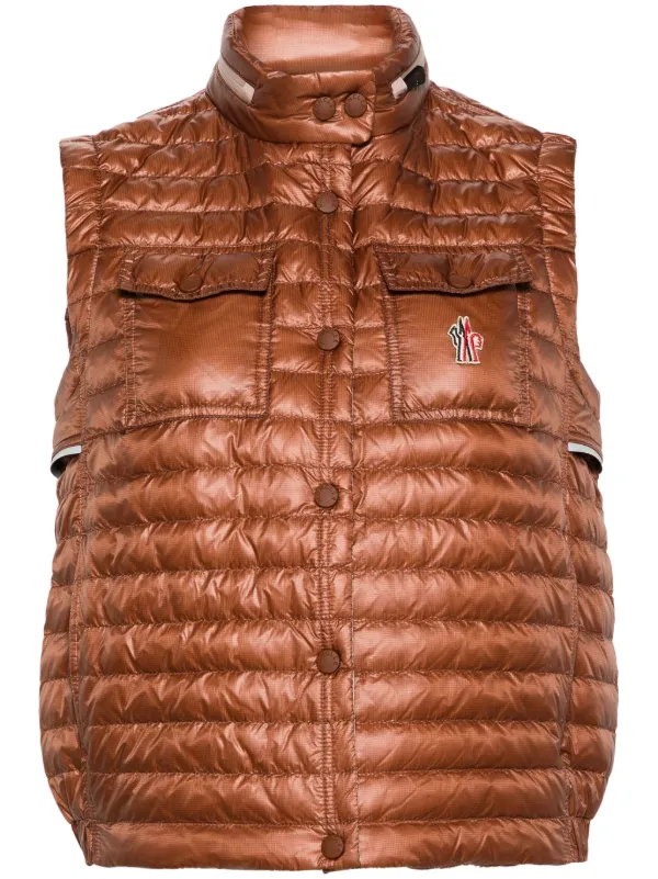 Moncler Grenoble Gumiane ダウンベスト | レッド | FARFETCH JP