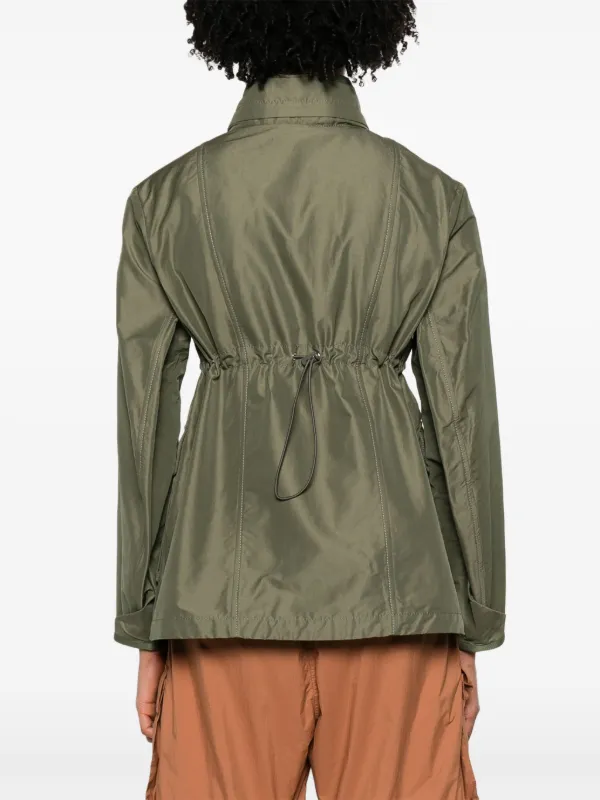 Moncler Ilo concealed-hood Jacket | Green | FARFETCH