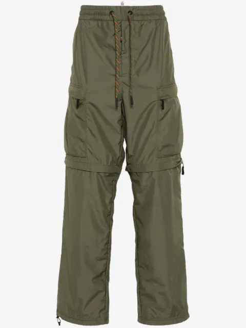 Moncler Grenoble straigh-leg adjustable trousers