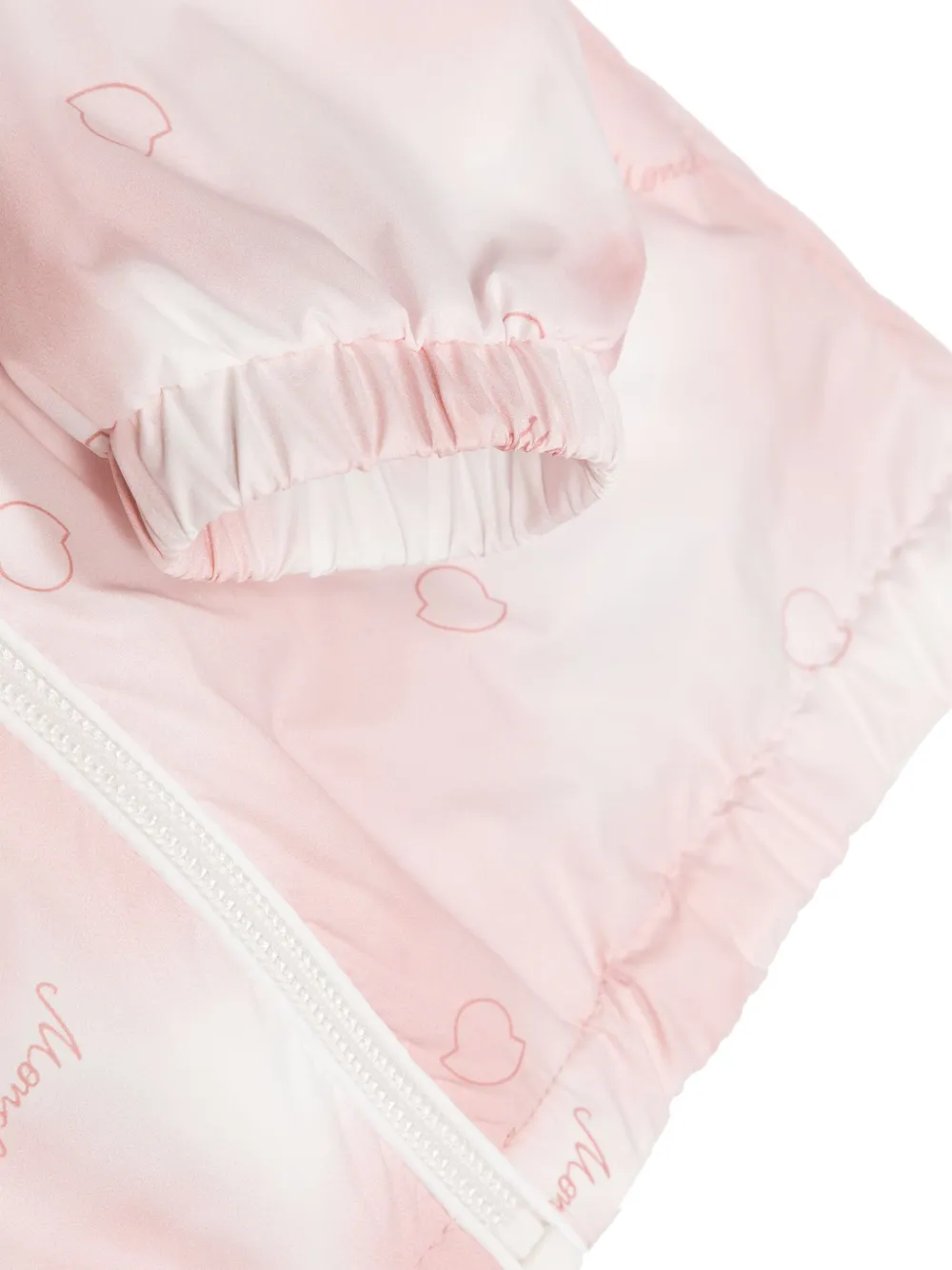 Moncler Enfant Jack met capuchon Roze