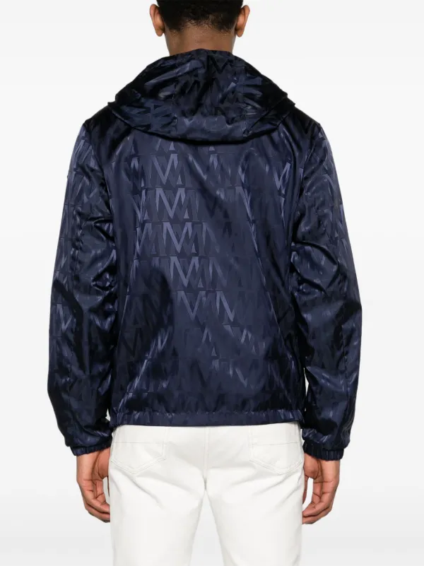 Moncler Lepontine フーデッドジャケット | ブルー | FARFETCH JP