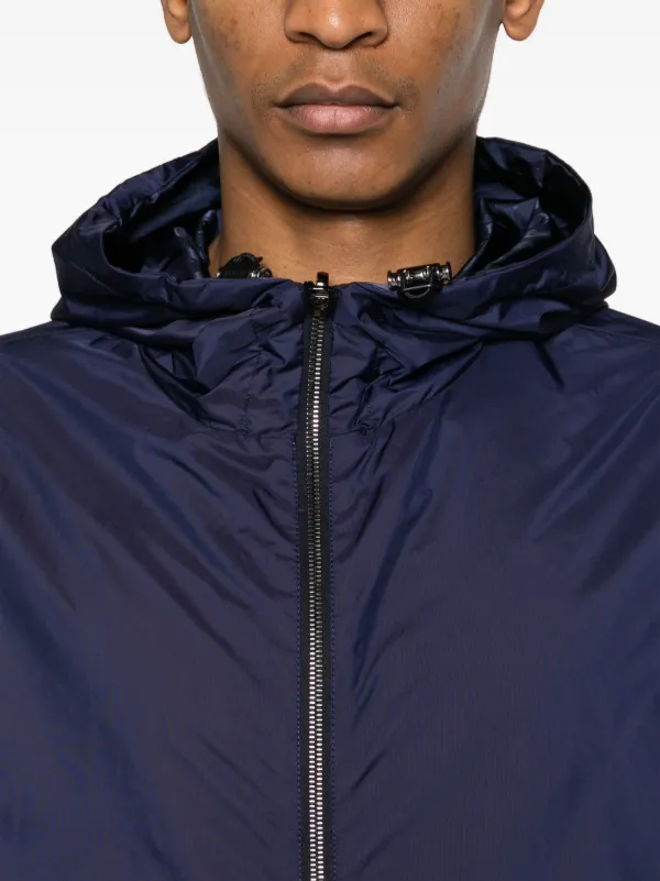 Moncler Lepontine Hooded Jacket | Blue | FARFETCH