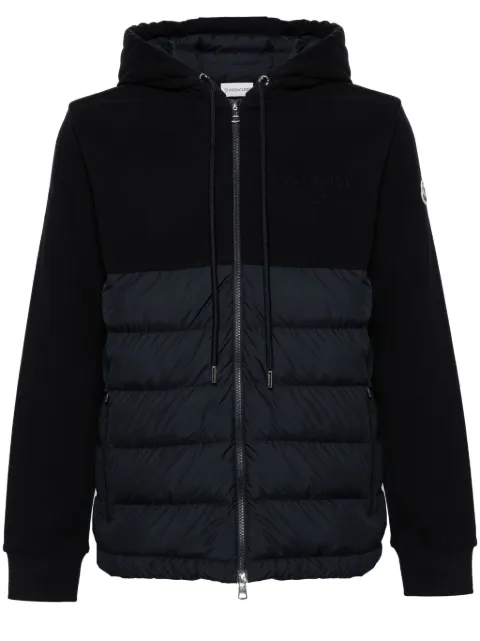 Moncler padded-panelled hooded jacket