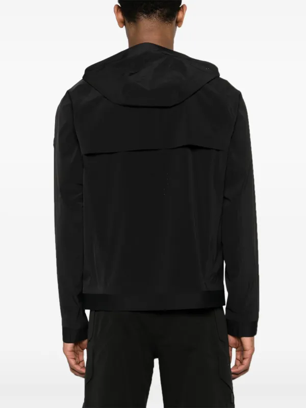 Moncler Kurz フーデッド ライトジャケット | ブラック Moncler Kurz フーデッド ライトジャケット | ブラック