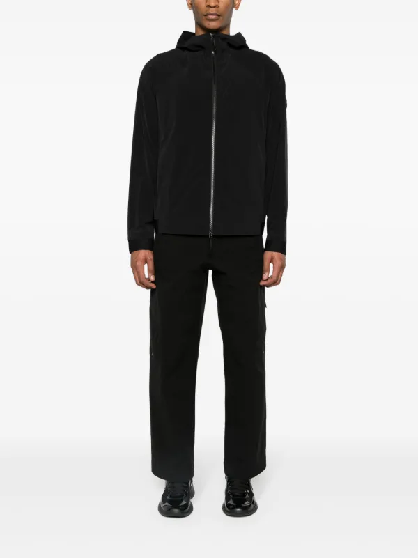 Moncler Kurz フーデッド ライトジャケット | ブラック Moncler Kurz フーデッド ライトジャケット | ブラック