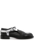 AGL Olivia leather loafers - Black