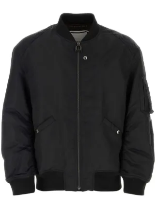 Wooyoungmi ジップアップ ボンバージャケット | ブラック | FARFETCH JP