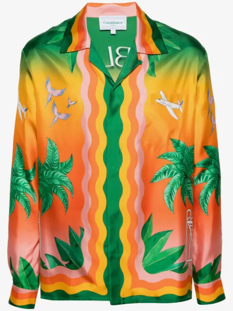 Casablanca chemise Tennis Club En Fleur