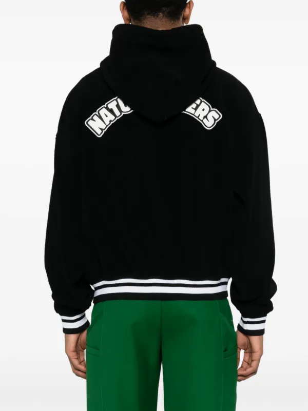 Off-White Nature Lover Bomber Jacket Black FARFETCH