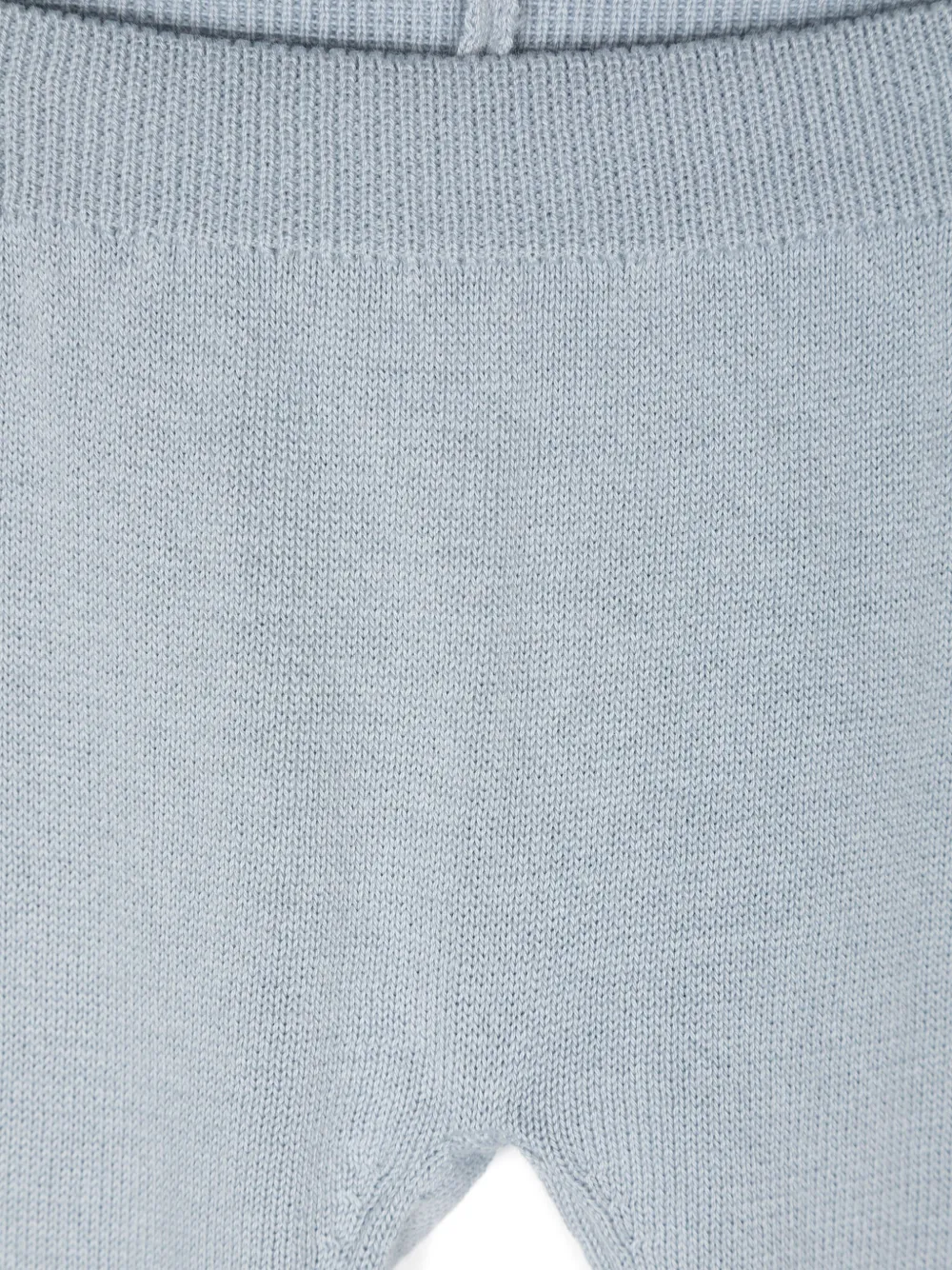 Knot Gebreide broek Blauw
