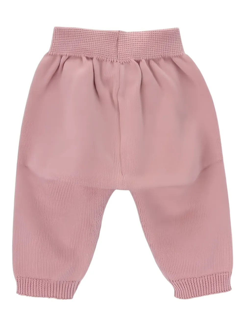 Knot Jeth Knitted Leggings In Pink