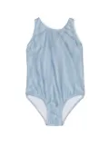 Knot May striped swimsuit - Blue