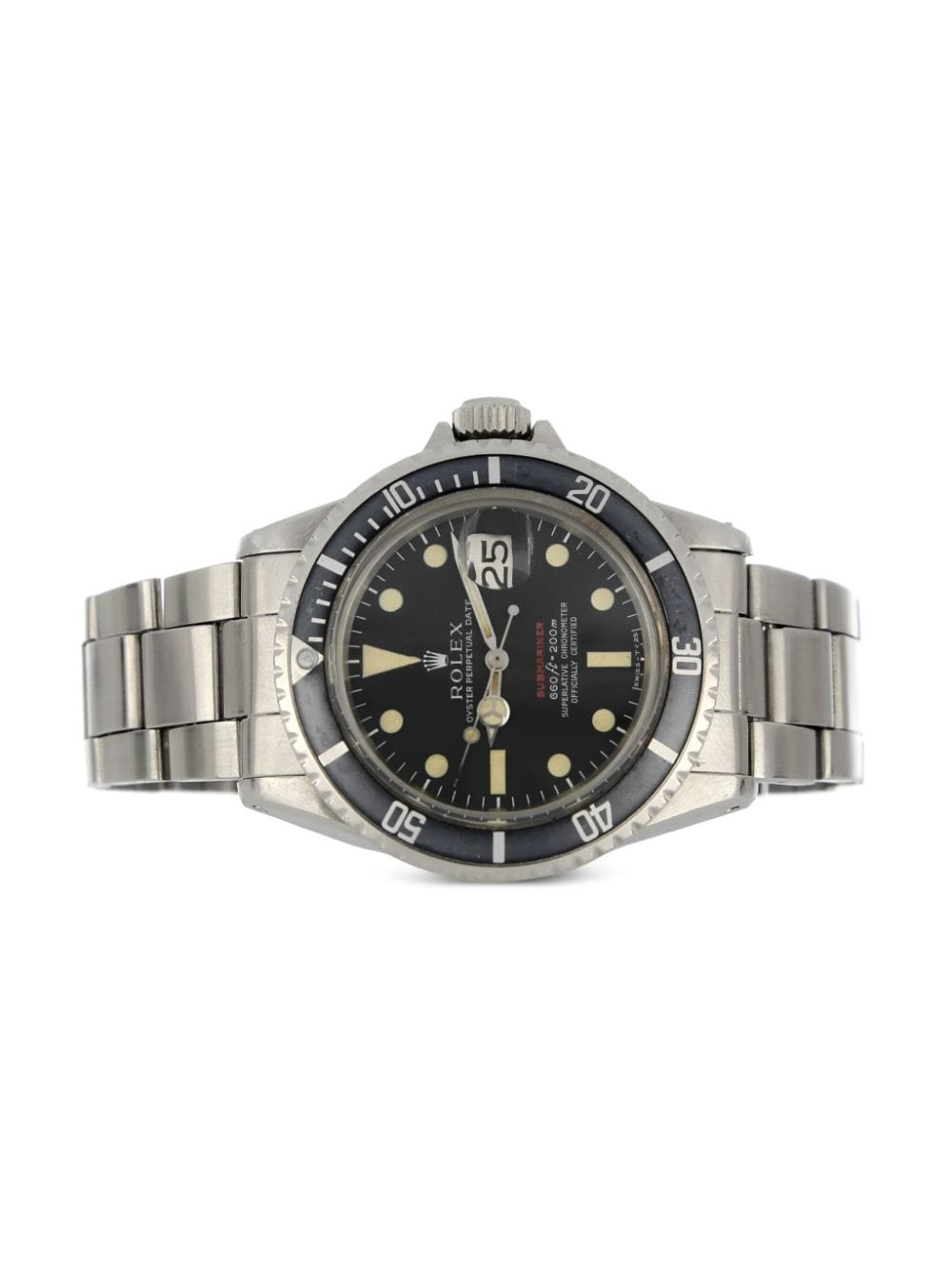 Pre-owned Rolex 1970  Submariner Date 40mm In Black