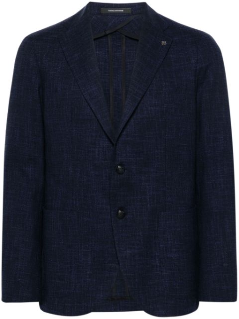 Tagliatore textured wool-blend blazer Men