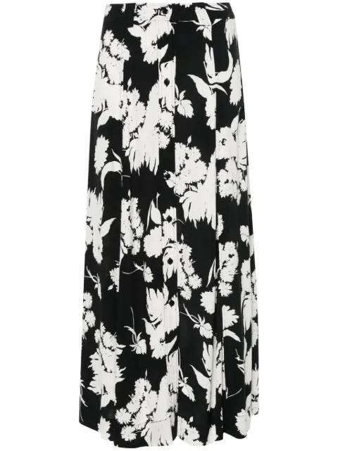GANNI vestido con estampado floral
