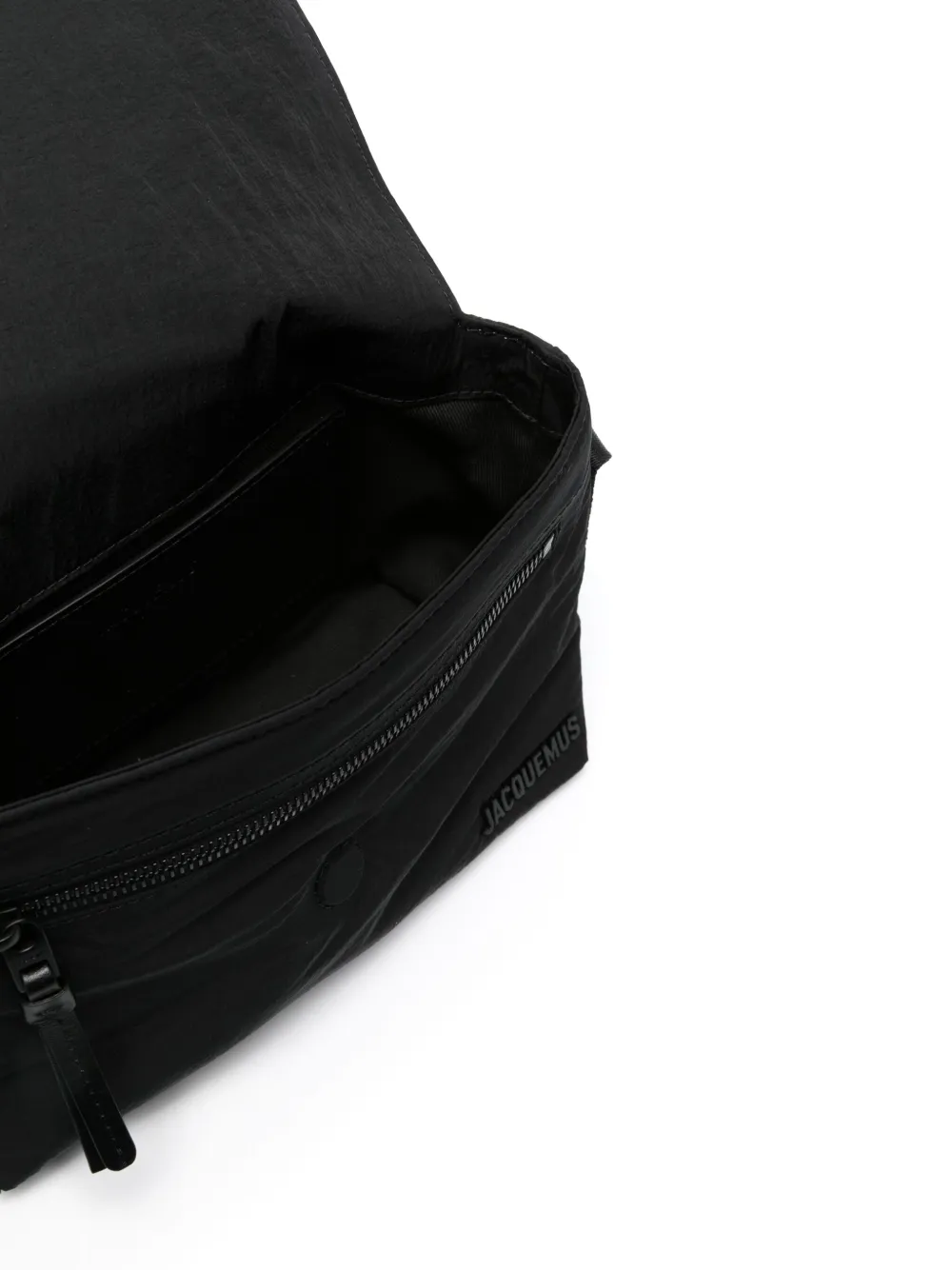 Jacquemus Le Petite Messenger Bambino Cross Body Bag In 黑色