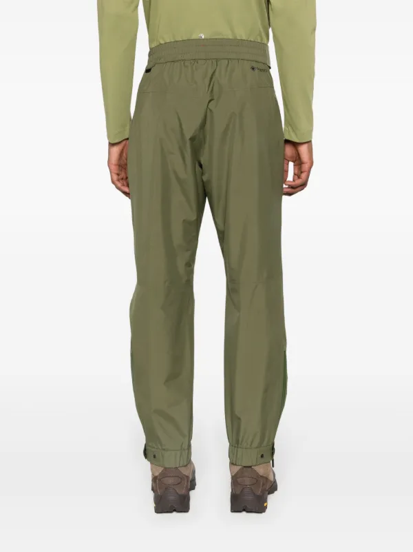 Moncler Grenoble Waterproof Tapered Trousers | Green | FARFETCH
