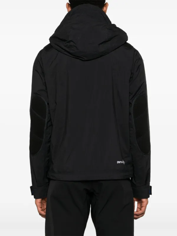 MONCLER GRENOBLE ジップジャケット M ブラック 国内正規品 Moncler Grenoble zip-up Hooded Jacket | Black | FARFETCH AO