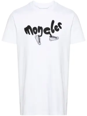 Moncler logo store t shirt