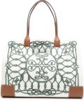 Tory Burch Ella graphic-print tote bag - Neutrals