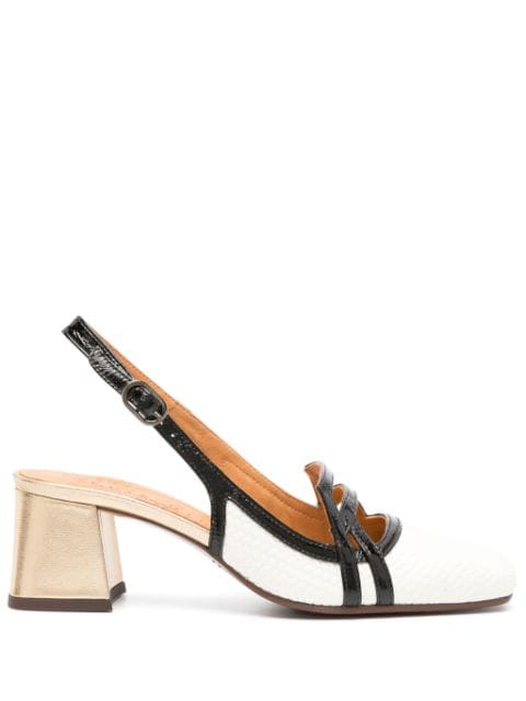 Chie Mihara Vunai 44mm slingback pumps