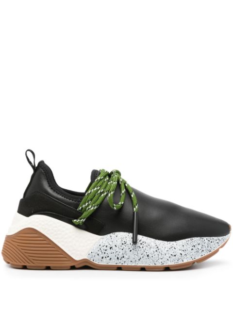 Stella McCartney faux-leather panelled sneakers Women