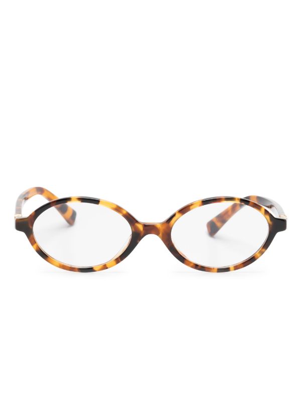 Miu miu discount tortoise shell frames