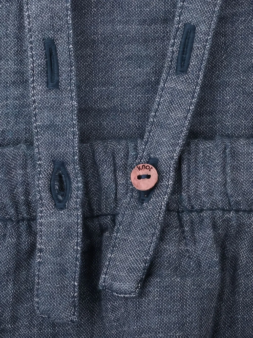 Knot Carl Dungarees In Blue
