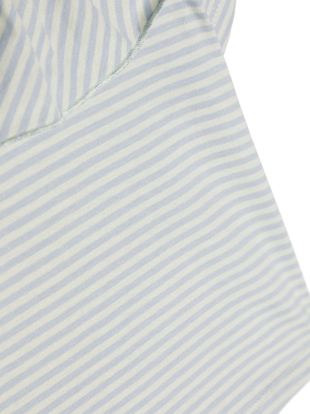 Shop Knot Pat Stripe-pattern T-shirt In Blue