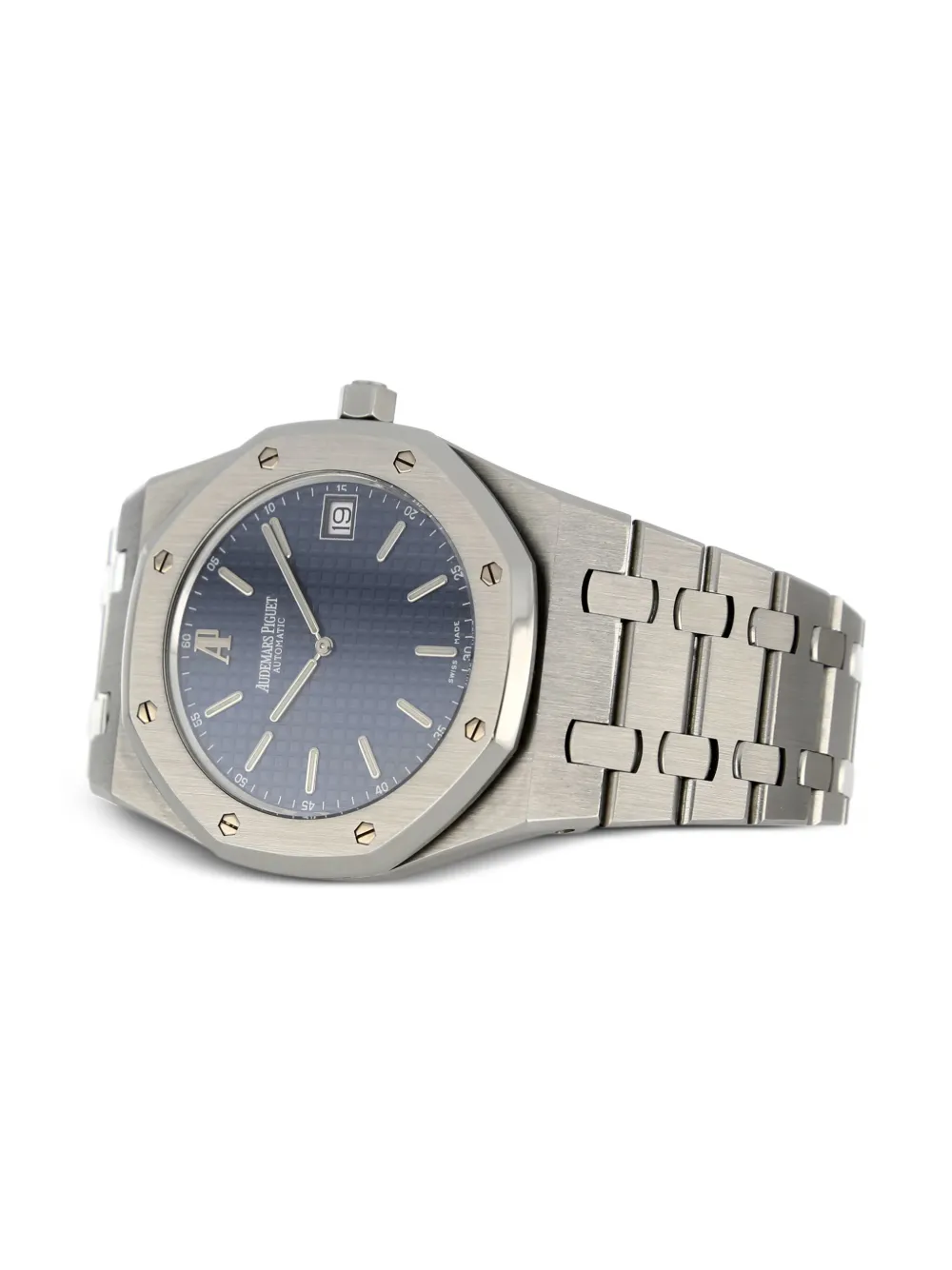 Pre-owned Audemars Piguet 2008 Royal Oak Jumbo 39mm In Blue