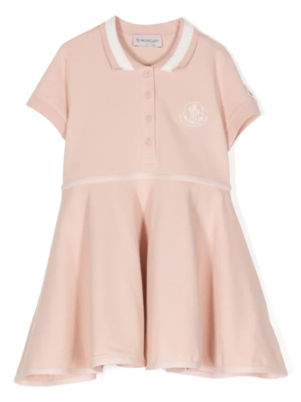 Moncler Enfant ポロワンピース | ピンク | FARFETCH JP