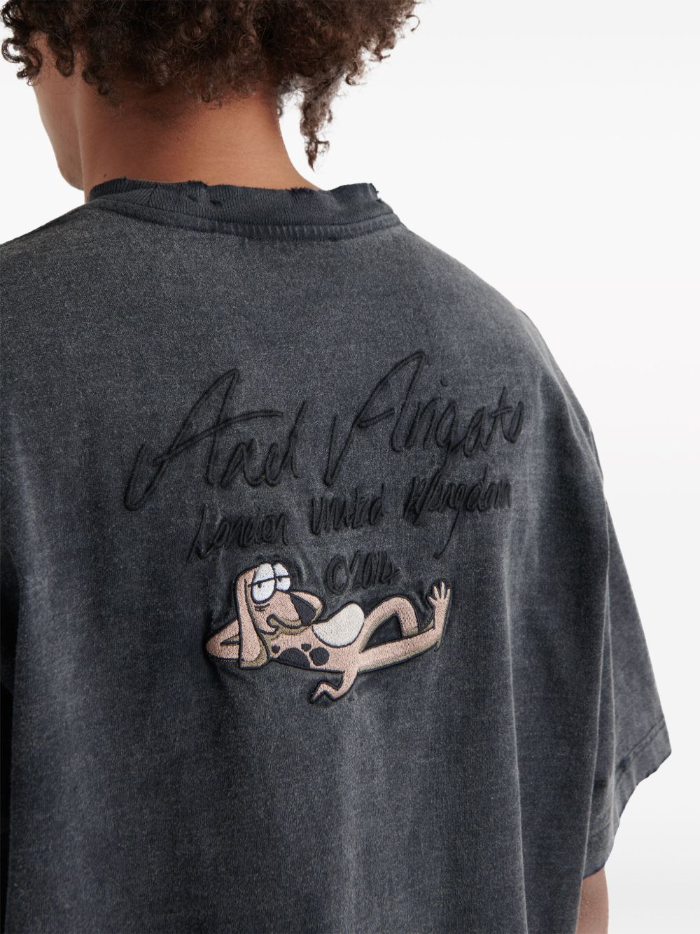 Axel Arigato Wes embroidered T-Shirt Men