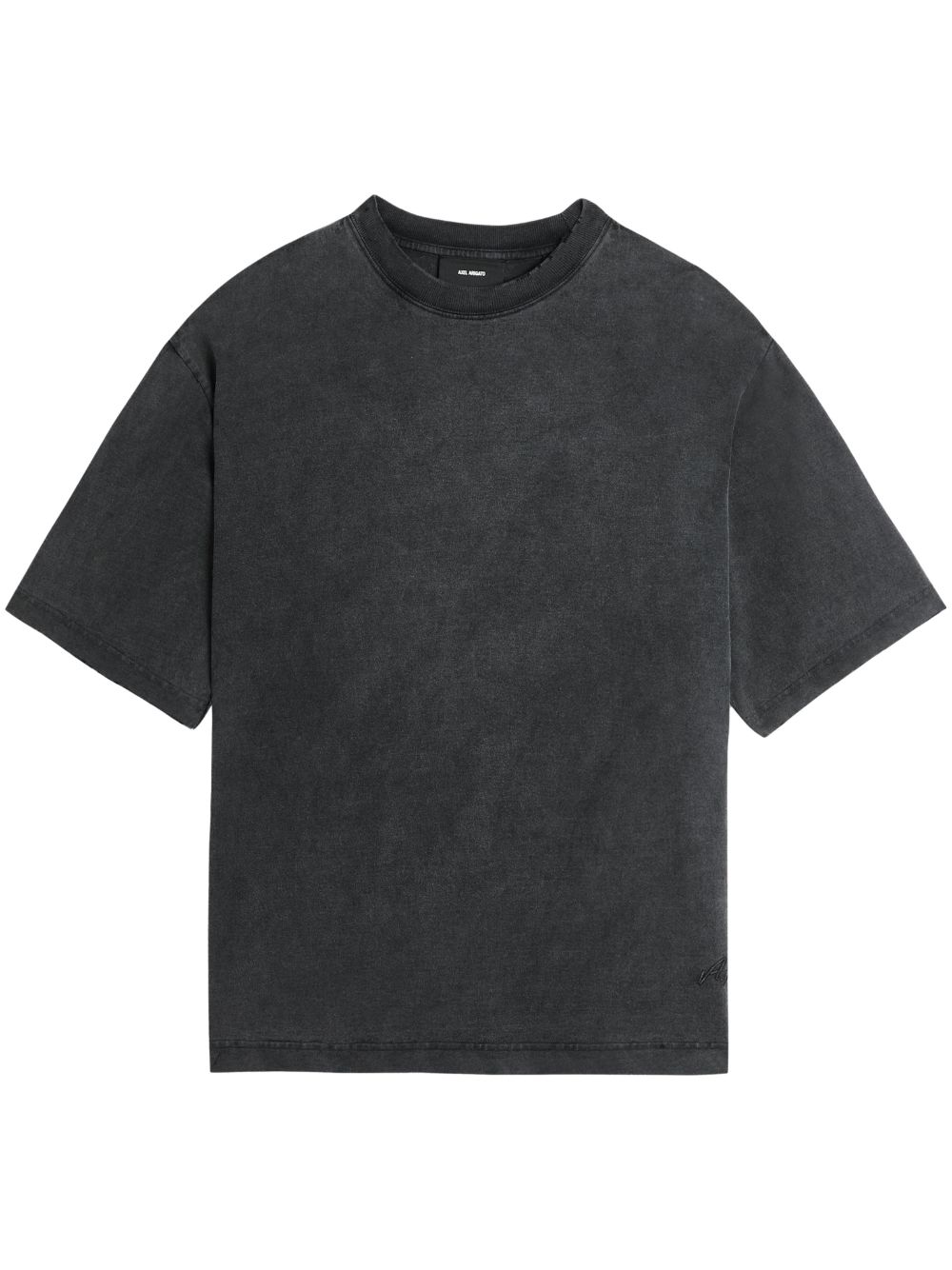 Axel Arigato Wes Embroidered T-shirt In Black