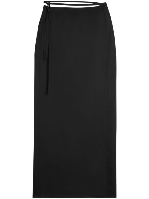 Axel Arigato Eve belted maxi skirt Women