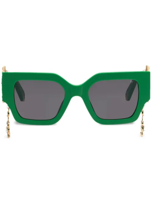 Lunettes de soleil oversize Square Exclusive - Philipp Plein - Modalova