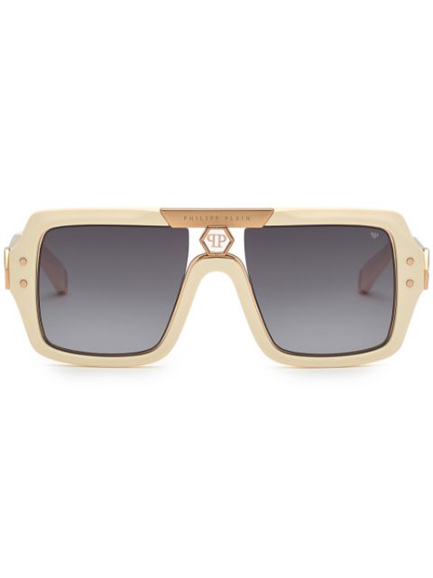 Philipp Plein logo-plaque pilot-frame sunglasses Women