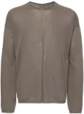 Rick Owens semi-sheer jumper - Grey