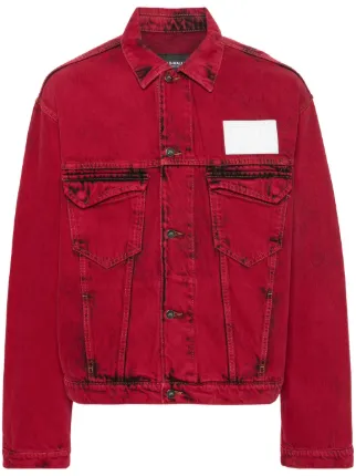 A-COLD-WALL* Strand デニムジャケット | レッド | FARFETCH JP