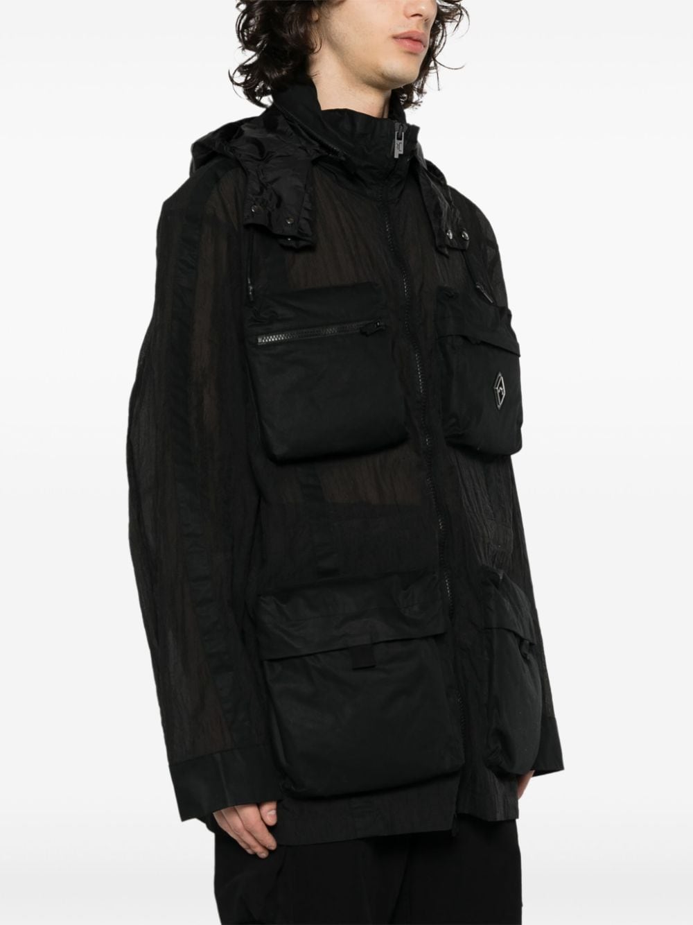 Shop A-cold-wall* Filament M65 Lightweight Jacket In Black