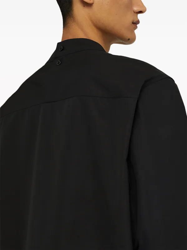 【国内発送】Jil Sander コットンブラックシャツ Jil Sander Saturday P.M. シャツ | ブラック | FARFETCH JP