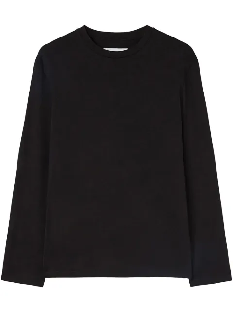 Jil Sander playera con cuello redondo