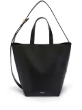 Jil Sander small Vertigo leather tote bag - Black