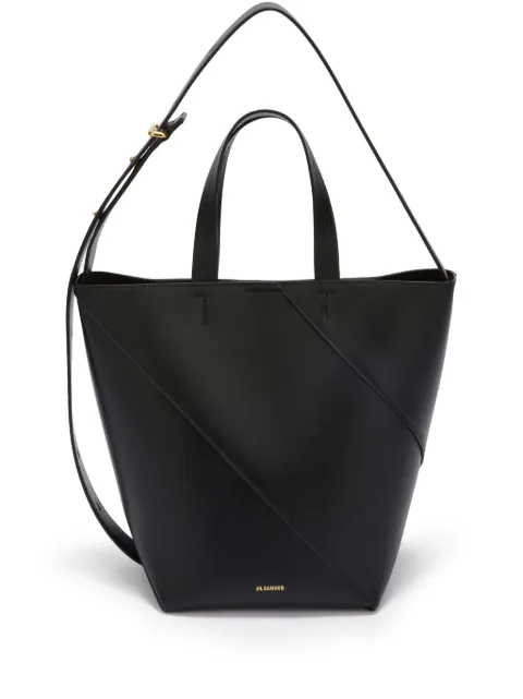Jil Sander small Vertigo leather tote bag
