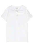 Knot Amelia jersey polo shirt - White