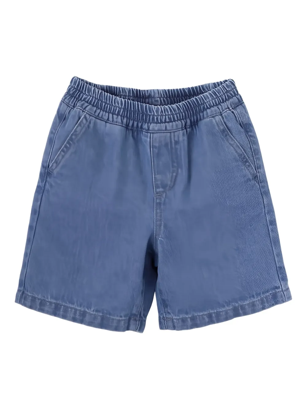 Knot Tito Denim Shorts In Blue