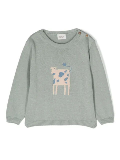 Knot Cow cotton jumper