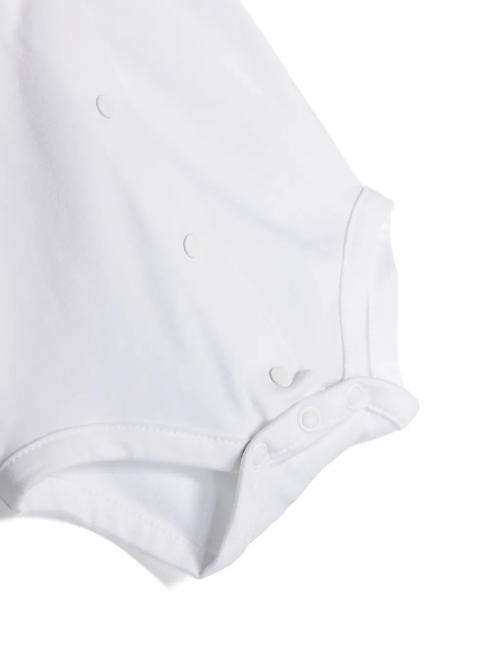 Knot Elena romper met picot afwerking Wit