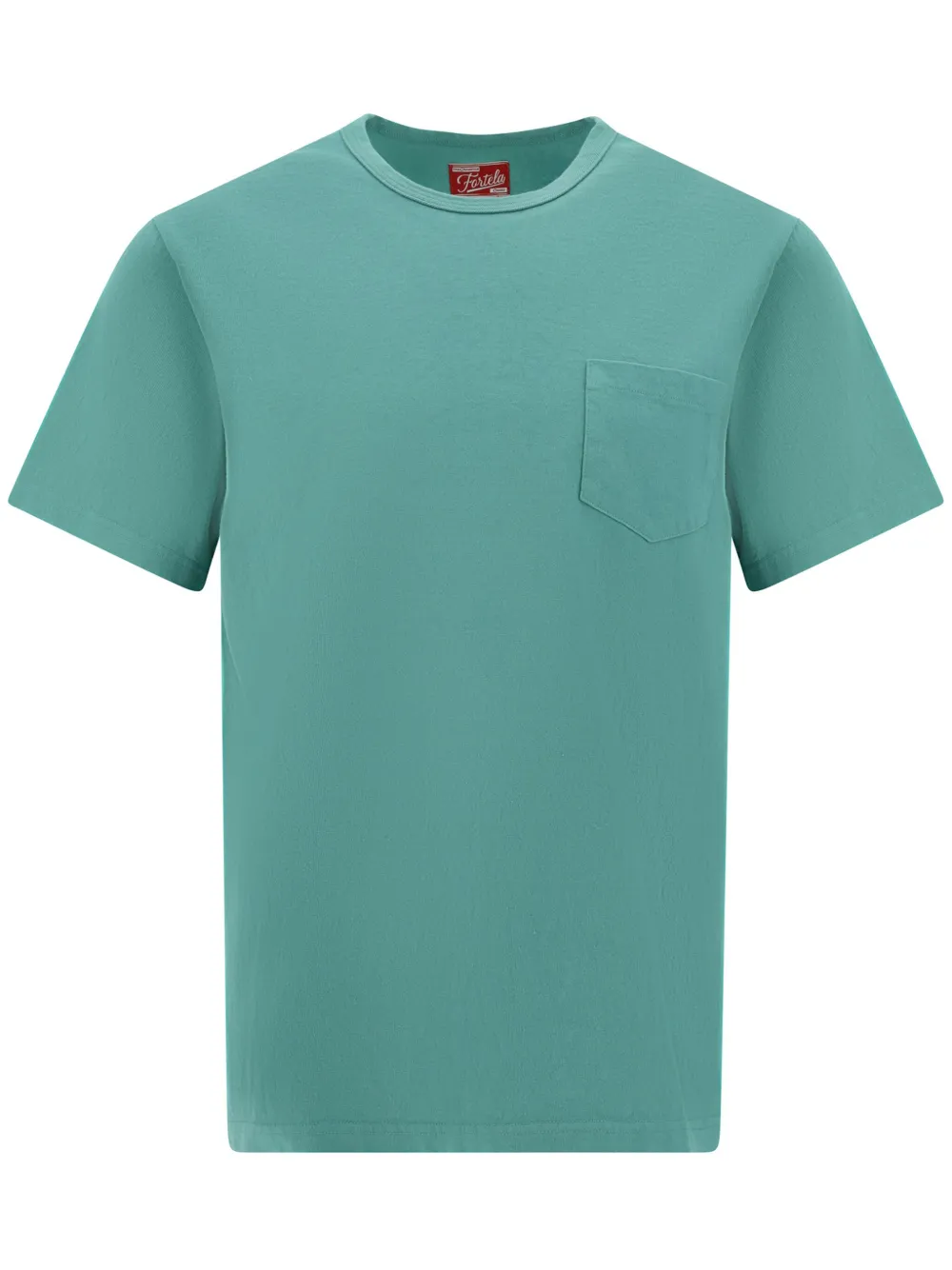 Fortela T-shirt met zakdetail Groen
