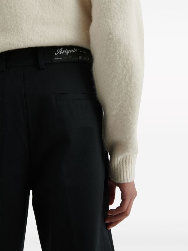 Axel Arigato Serif relaxed fit Cotton Trousers Farfetch